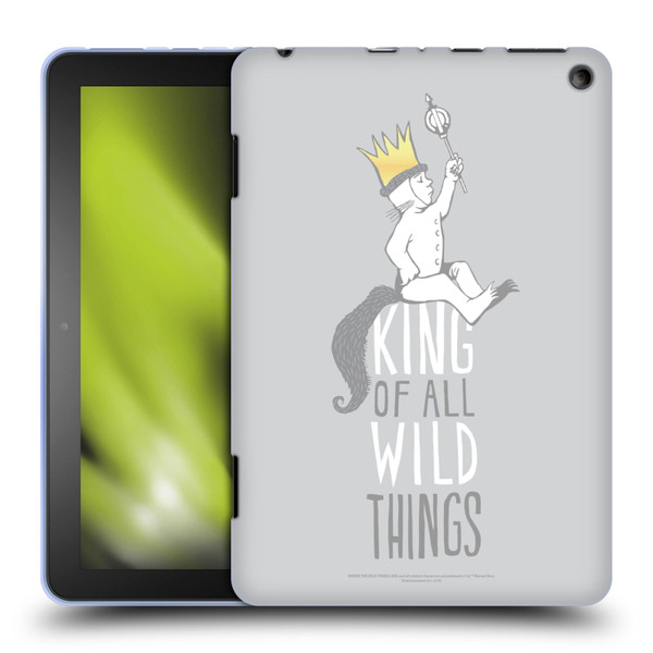 Where the Wild Things Are Literary Graphics King Soft Gel Case for Amazon Fire HD 8/Fire HD 8 Plus 2020
