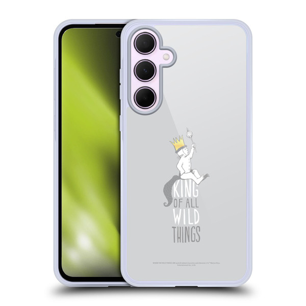 Where the Wild Things Are Literary Graphics King Soft Gel Case for Samsung Galaxy A35 5G