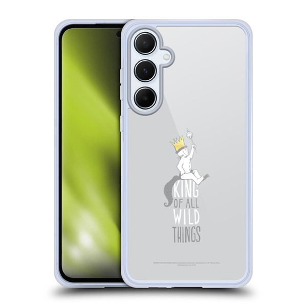 Where the Wild Things Are Literary Graphics King Soft Gel Case for Samsung Galaxy A55 5G