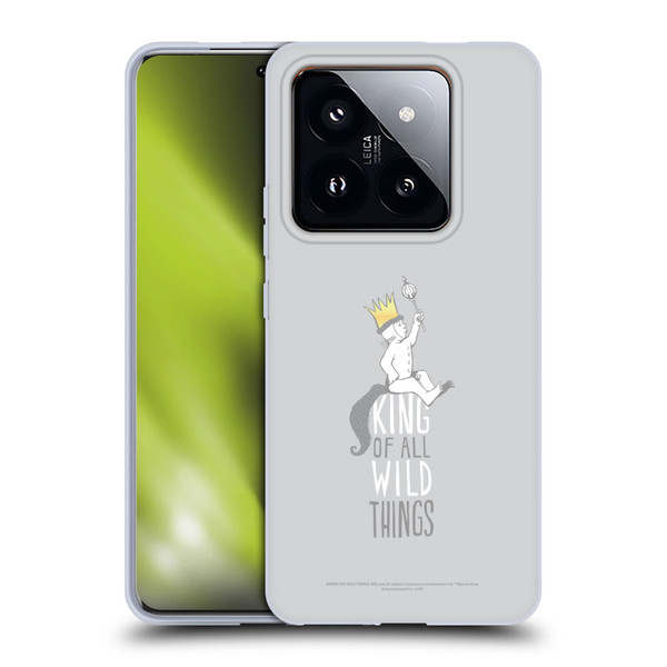 Where the Wild Things Are Literary Graphics King Soft Gel Case for Xiaomi 14 Pro
