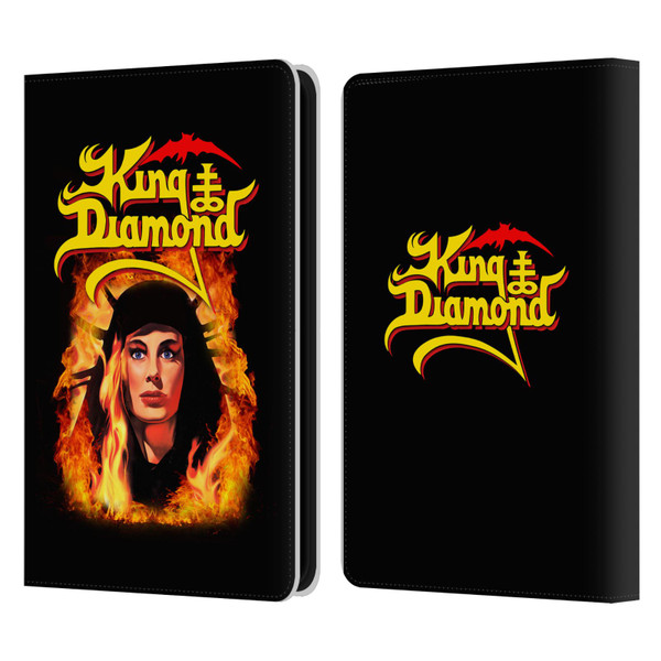 King Diamond Poster Fatal Portrait 2 Leather Book Wallet Case Cover For Amazon Kindle 11th Gen 6in 2022