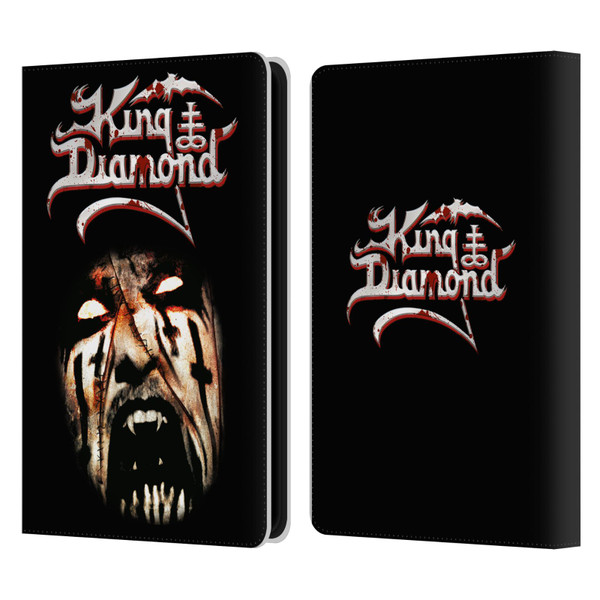 King Diamond Poster Puppet Master Face Leather Book Wallet Case Cover For Amazon Kindle Paperwhite 5 (2021)