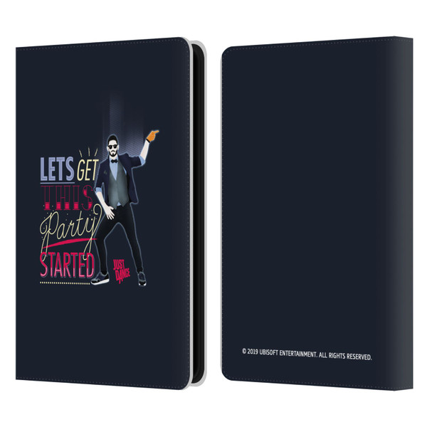 Just Dance Artwork Compositions Party Started Leather Book Wallet Case Cover For Amazon Kindle Paperwhite 5 (2021)