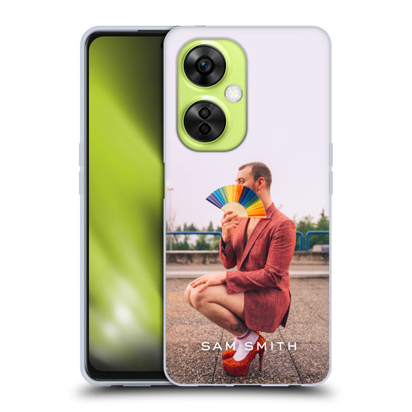 Sam Smith Art Rainbow Fan Soft Gel Case for OnePlus Nord CE 3 Lite 5G