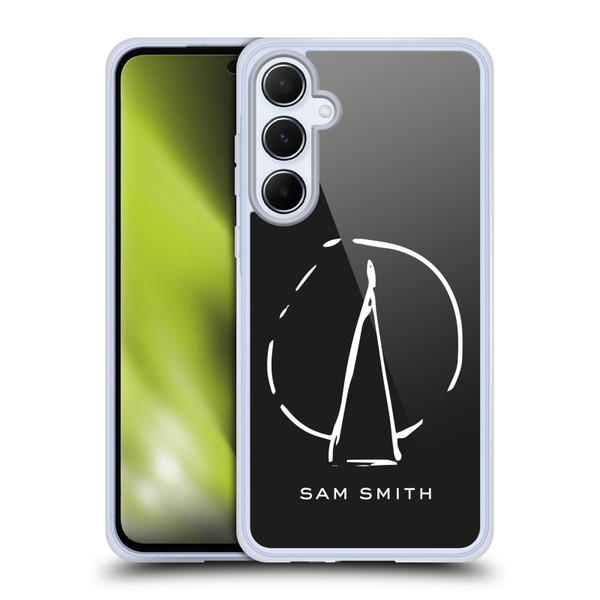 Sam Smith Art Wedge Soft Gel Case for Samsung Galaxy A55 5G