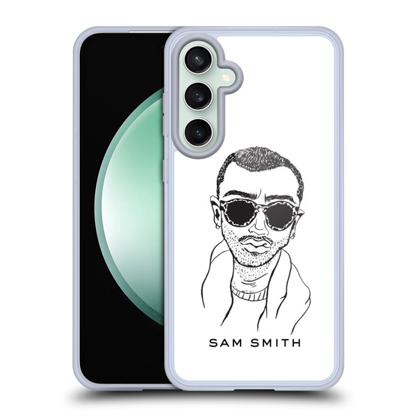 Sam Smith Art Illustration Soft Gel Case for Samsung Galaxy S23 FE 5G