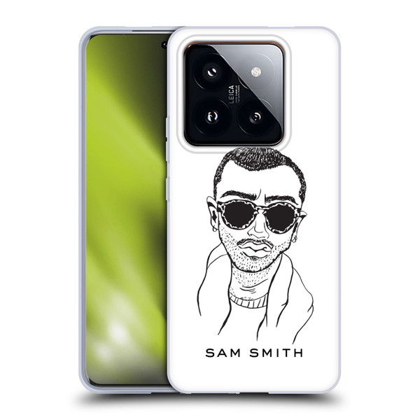 Sam Smith Art Illustration Soft Gel Case for Xiaomi 14 Pro