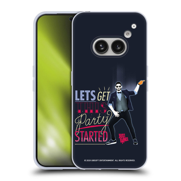 Just Dance Artwork Compositions Party Started Soft Gel Case for Nothing Phone (2a)