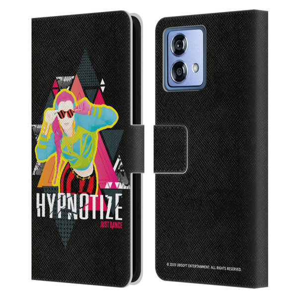 Just Dance Artwork Compositions Hypnotize Leather Book Wallet Case Cover For Motorola Moto G84 5G