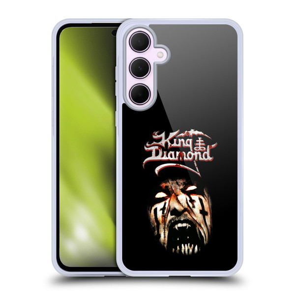 King Diamond Poster Puppet Master Face Soft Gel Case for Samsung Galaxy A35 5G