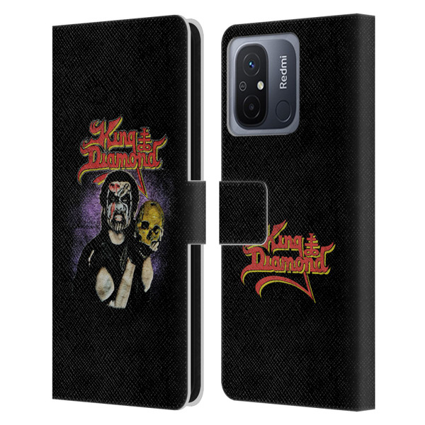 King Diamond Poster Conspiracy Tour 1989 Leather Book Wallet Case Cover For Xiaomi Redmi 12C