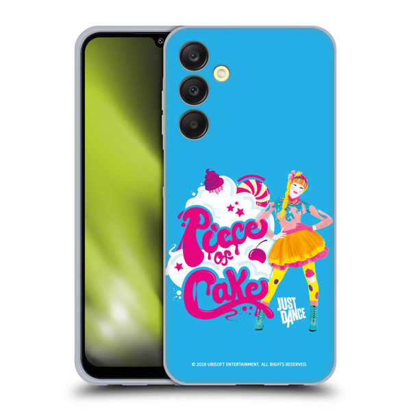Just Dance Artwork Compositions Piece Of Cake Soft Gel Case for Samsung Galaxy A25 5G