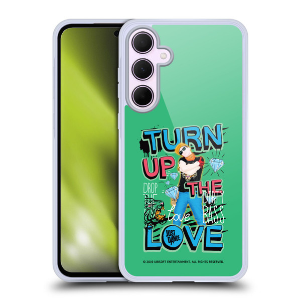 Just Dance Artwork Compositions Drop The Beat Soft Gel Case for Samsung Galaxy A35 5G