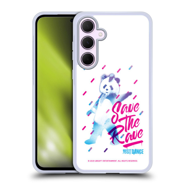 Just Dance Artwork Compositions Save The Rave Soft Gel Case for Samsung Galaxy A35 5G