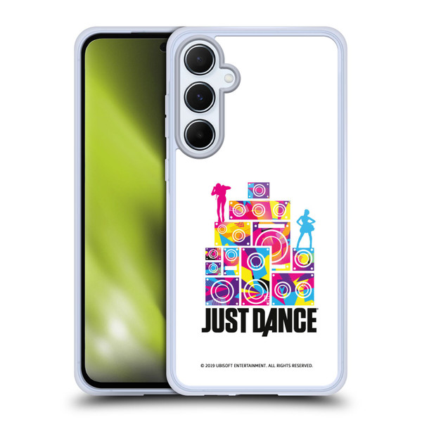 Just Dance Artwork Compositions Silhouette 5 Soft Gel Case for Samsung Galaxy A55 5G