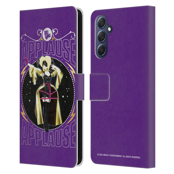 Just Dance Artwork Compositions Applause Leather Book Wallet Case Cover For Samsung Galaxy M54 5G