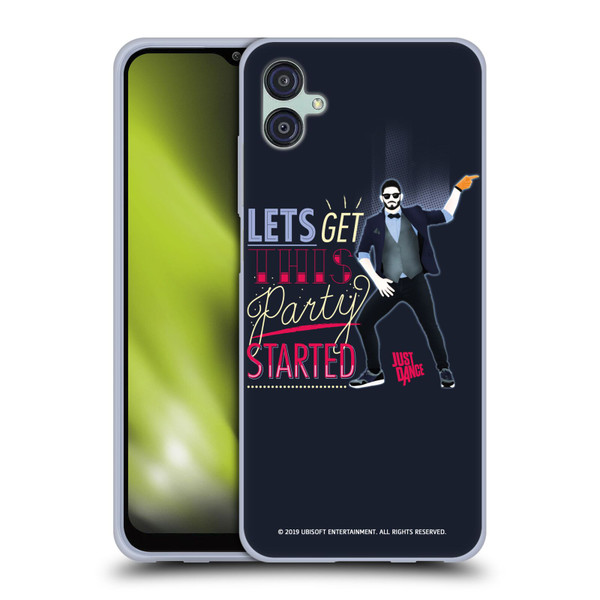 Just Dance Artwork Compositions Party Started Soft Gel Case for Samsung Galaxy M04 5G / A04e