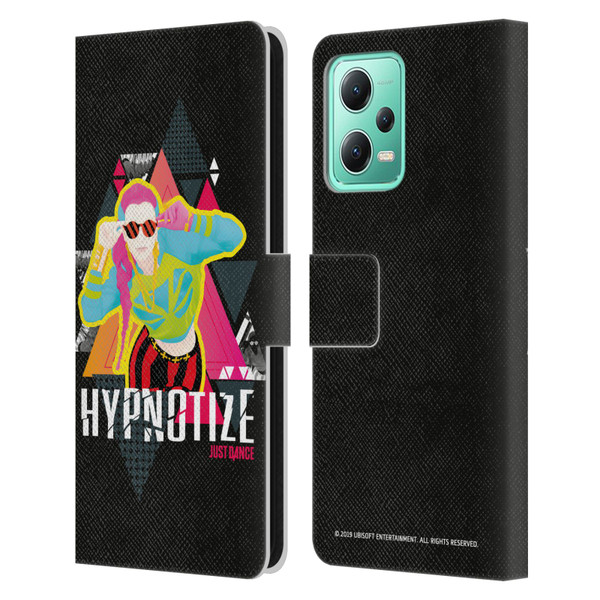 Just Dance Artwork Compositions Hypnotize Leather Book Wallet Case Cover For Xiaomi Redmi Note 12 5G