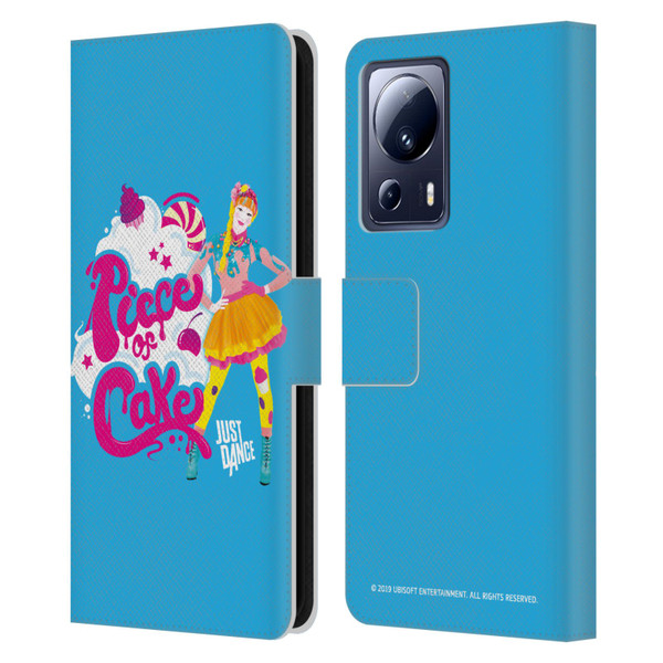 Just Dance Artwork Compositions Piece Of Cake Leather Book Wallet Case Cover For Xiaomi 13 Lite 5G