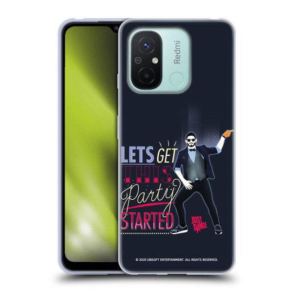 Just Dance Artwork Compositions Party Started Soft Gel Case for Xiaomi Redmi 12C