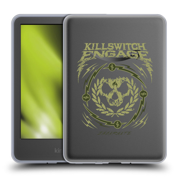 Killswitch Engage Band Logo Wreath Soft Gel Case for Amazon Kindle 11th Gen 6in 2022