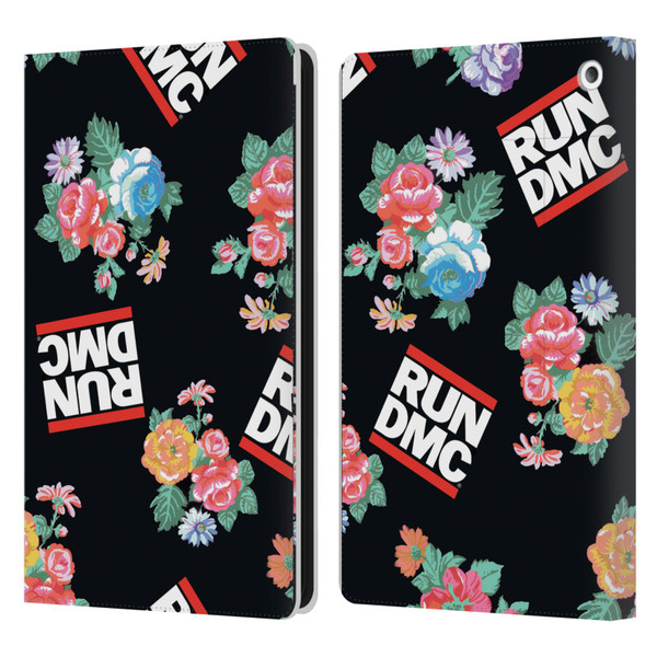 Run-D.M.C. Key Art Pattern Leather Book Wallet Case Cover For Amazon Fire HD 8/Fire HD 8 Plus 2020