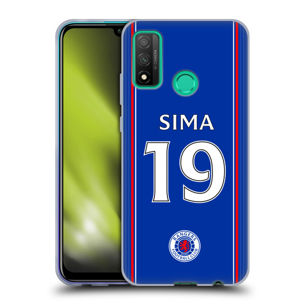 Rangers FC 2023/24 Players Home Kit Mohamed Diomande Soft Gel Case for Huawei P Smart (2020)