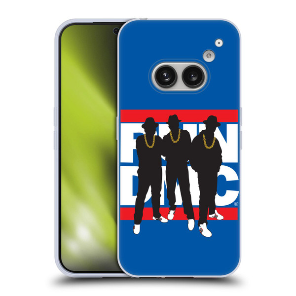 Run-D.M.C. Key Art Silhouette Soft Gel Case for Nothing Phone (2a)