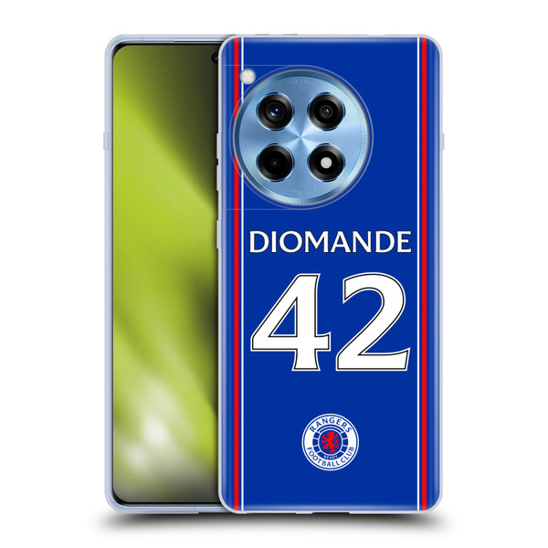 Rangers FC 2023/24 Players Home Kit Abdallah Sima Soft Gel Case for OnePlus 12R