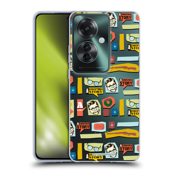 A Christmas Story Graphics Pattern 2 Soft Gel Case for OPPO Reno11 F 5G / F25 Pro 5G