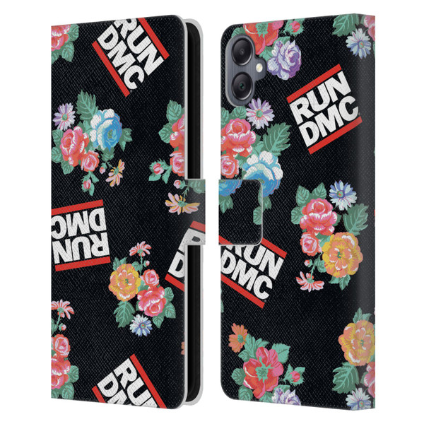 Run-D.M.C. Key Art Pattern Leather Book Wallet Case Cover For Samsung Galaxy A05