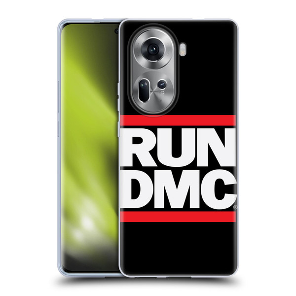 Run-D.M.C. Key Art Logo Soft Gel Case for OPPO Reno11