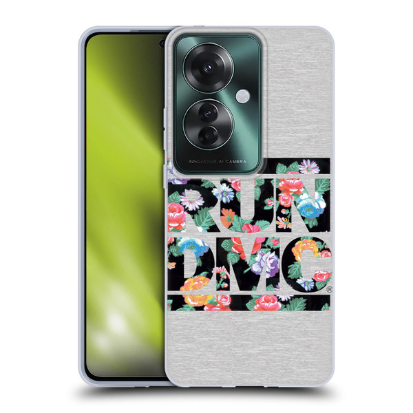 Run-D.M.C. Key Art Floral Soft Gel Case for OPPO Reno11 F 5G / F25 Pro 5G