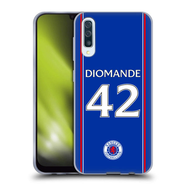 Rangers FC 2023/24 Players Home Kit Abdallah Sima Soft Gel Case for Samsung Galaxy A50/A30s (2019)