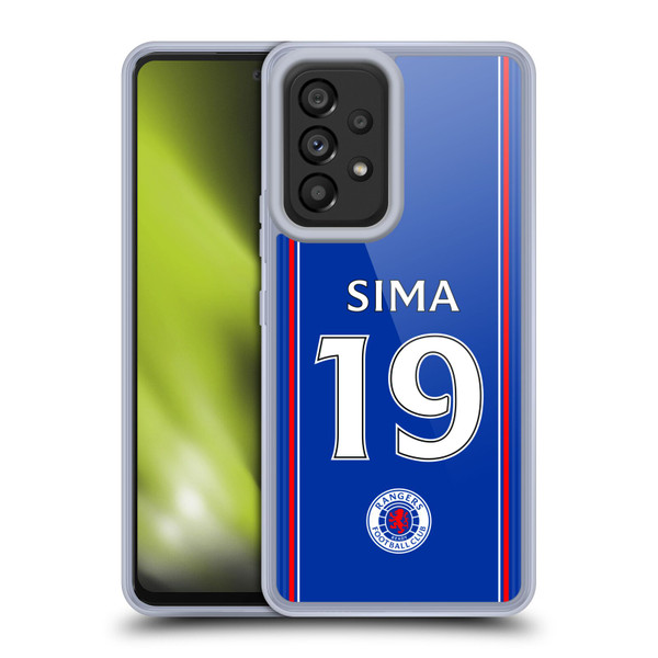 Rangers FC 2023/24 Players Home Kit Mohamed Diomande Soft Gel Case for Samsung Galaxy A53 5G (2022)