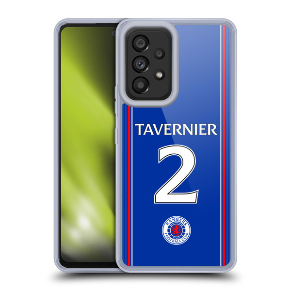 Rangers FC 2023/24 Players Home Kit James Tavernier Soft Gel Case for Samsung Galaxy A53 5G (2022)