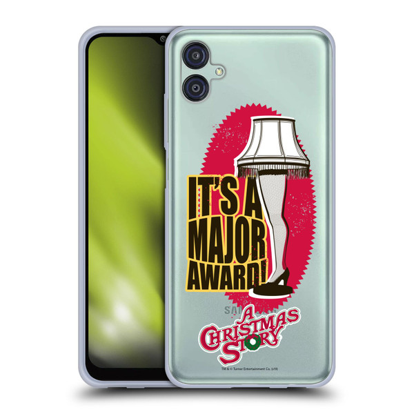 A Christmas Story Graphics Leg Lamp Major Award Soft Gel Case for Samsung Galaxy M04 5G / A04e