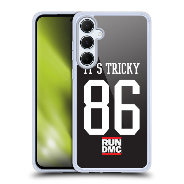 Run-D.M.C. Key Art It's Tricky Soft Gel Case for Samsung Galaxy A55 5G
