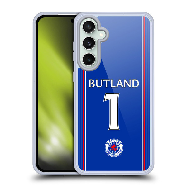 Rangers FC 2023/24 Players Home Kit Jack Butland Soft Gel Case for Samsung Galaxy S23 FE 5G