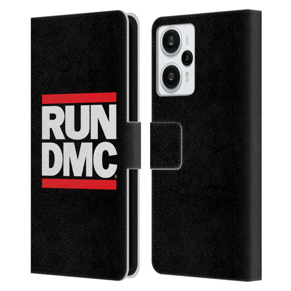 Run-D.M.C. Key Art Logo Leather Book Wallet Case Cover For Xiaomi Redmi Note 12T