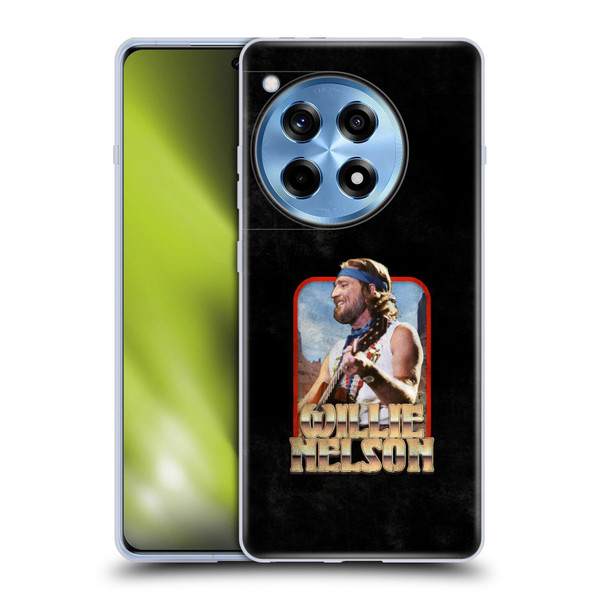 Willie Nelson Grunge Vintage Soft Gel Case for OnePlus 12R