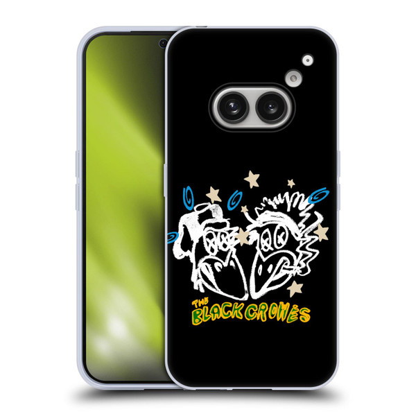 The Black Crowes Graphics Heads Soft Gel Case for Nothing Phone (2a)