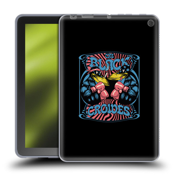 The Black Crowes Graphics Boxing Soft Gel Case for Amazon Fire HD 8/Fire HD 8 Plus 2020