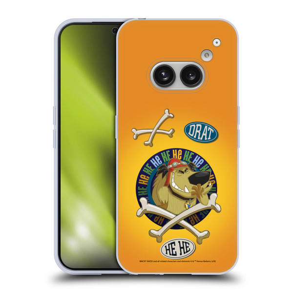Wacky Races 2016 Graphics Muttley Soft Gel Case for Nothing Phone (2a)