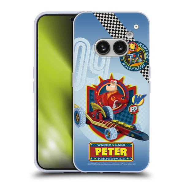 Wacky Races 2016 Graphics Peter Perfect Soft Gel Case for Nothing Phone (2a)