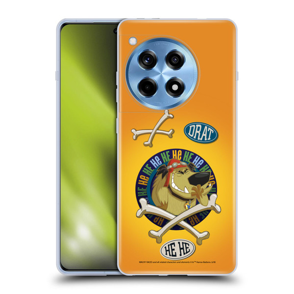 Wacky Races 2016 Graphics Muttley Soft Gel Case for OnePlus 12R