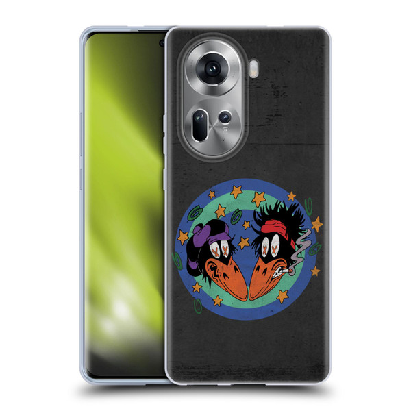 The Black Crowes Graphics Distressed Soft Gel Case for OPPO Reno11