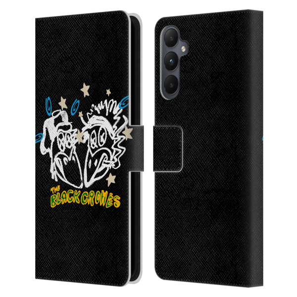 The Black Crowes Graphics Heads Leather Book Wallet Case Cover For Samsung Galaxy A05s