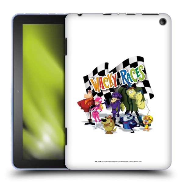 Wacky Races 2016 Graphics Group Soft Gel Case for Amazon Fire HD 8/Fire HD 8 Plus 2020