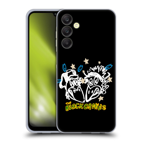The Black Crowes Graphics Heads Soft Gel Case for Samsung Galaxy A25 5G
